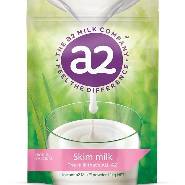 a2 milk powder skim (bag 1 kg)|