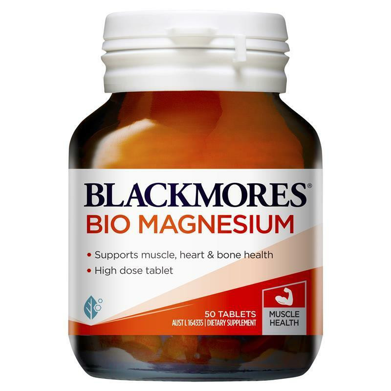 blackmores bio magnesium 50t||