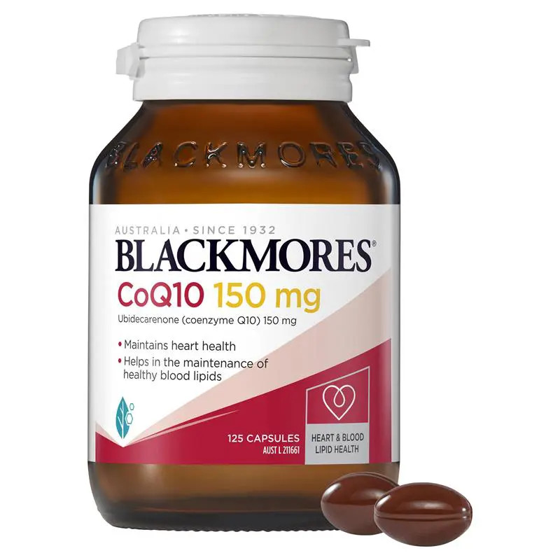 blackmores coq10 150mg 125c|