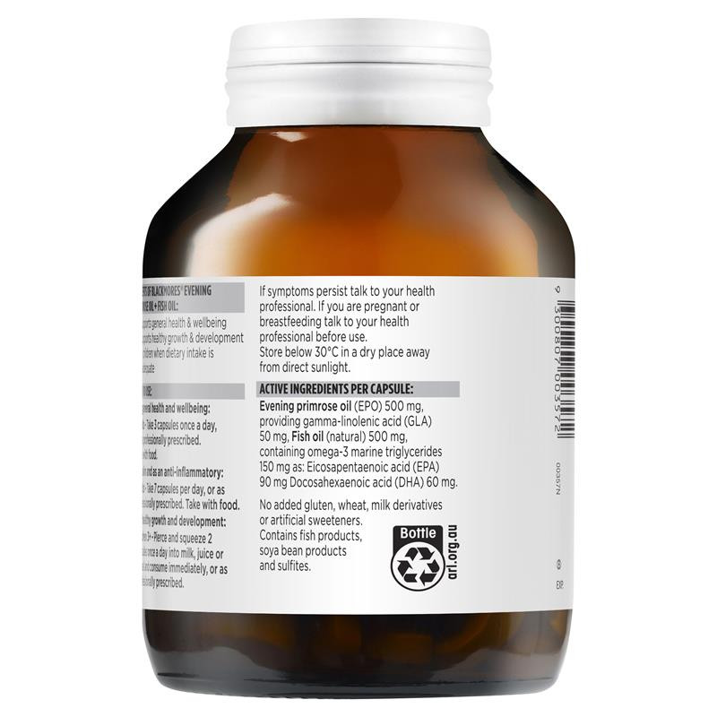 blackmores evening primose oil fo 100c