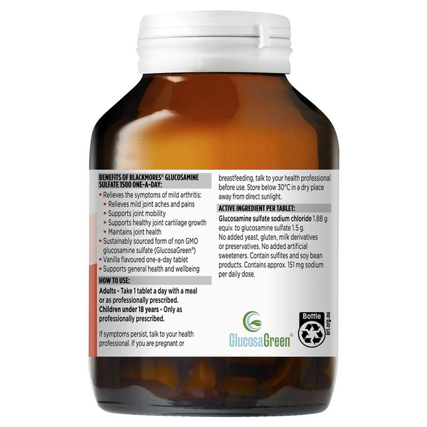 blackmores glucosamine sulfate 1500mg (90t)