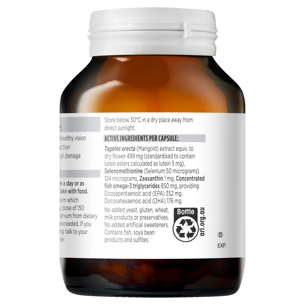 blackmores lutein vision advanced 60c