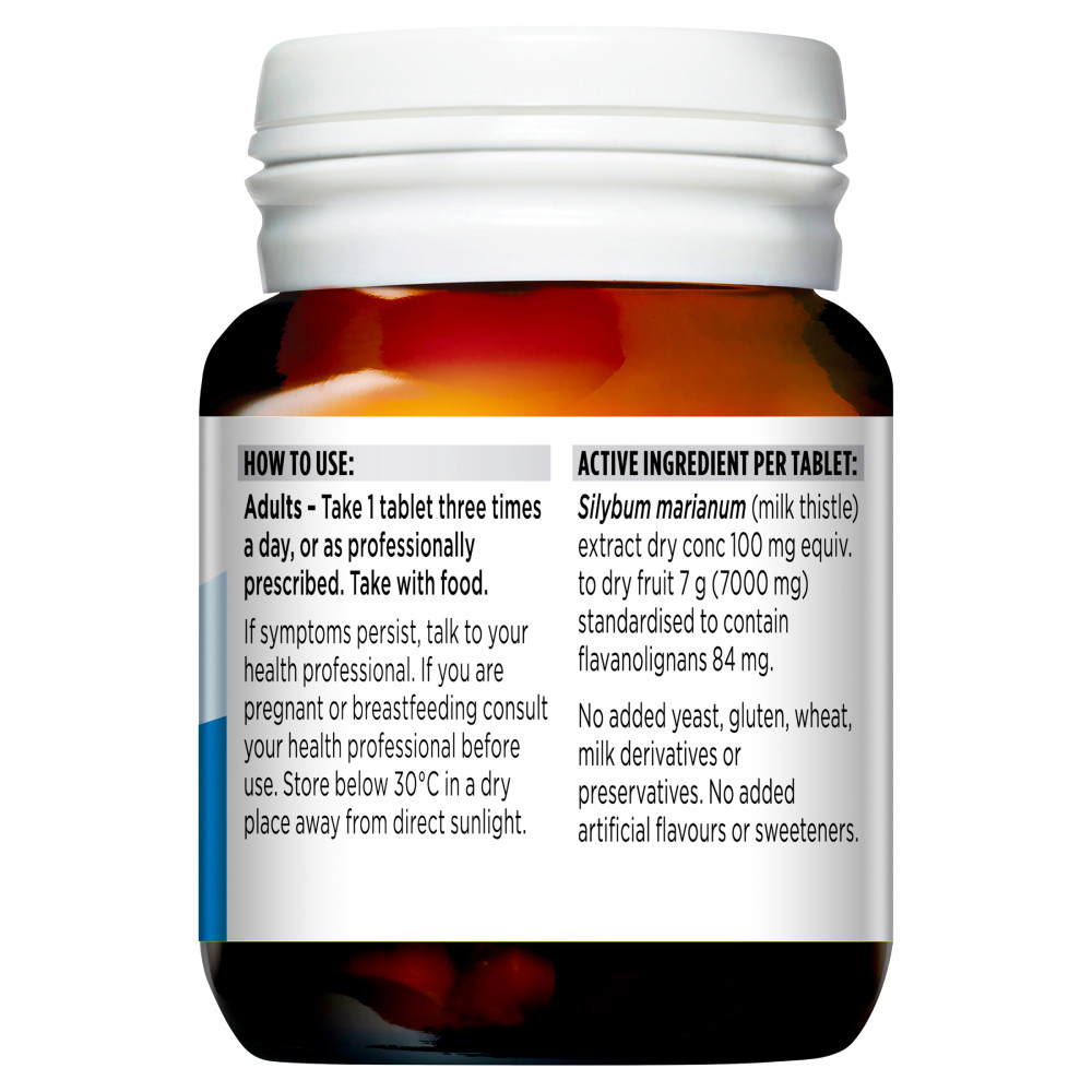 blackmores milk thistle liver health 42t