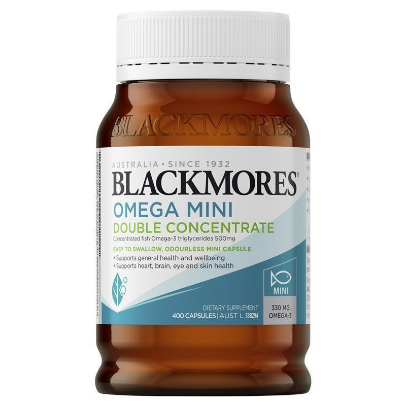 blackmores omega mini double concentrate 400c
