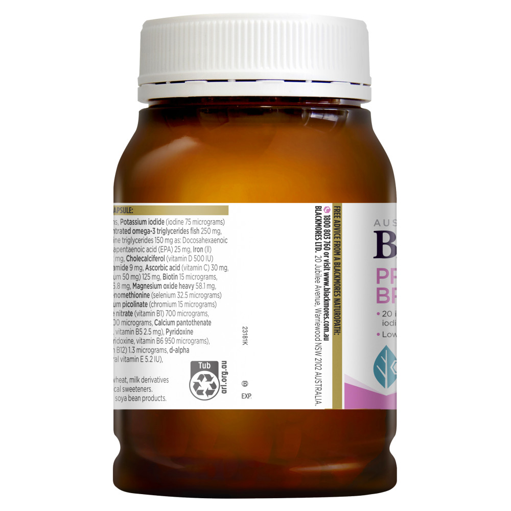 blackmores pregnancy breastfeeding gold 180c