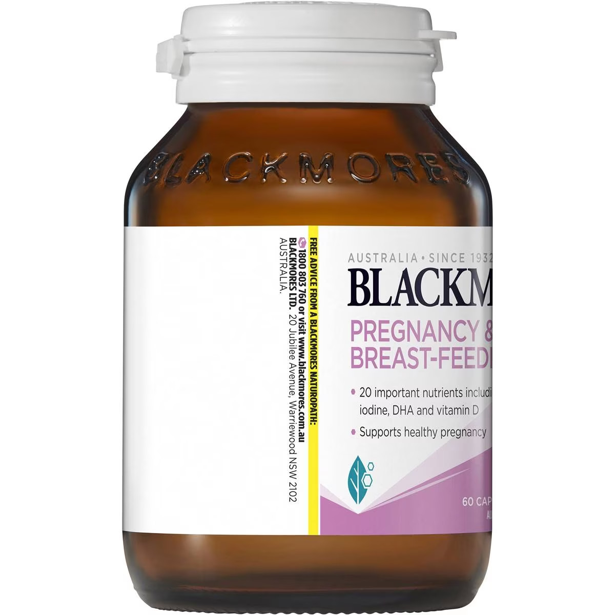 blackmores pregnancy breastfeeding gold 60c