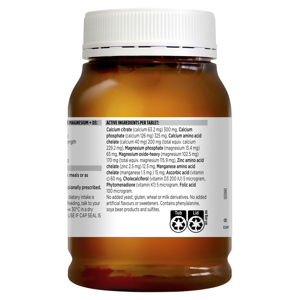 blackmores total calcium magnesium d3 200t