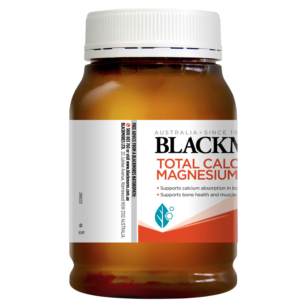 blackmores total calcium magnesium d3 200t