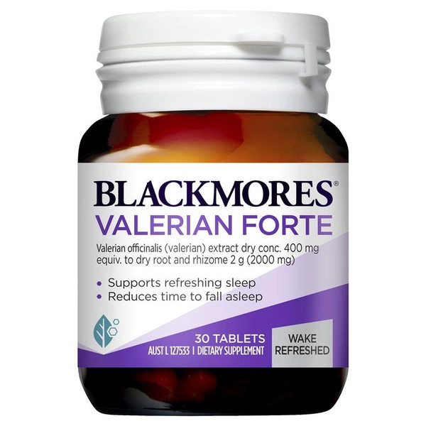blackmores valerian forte sleep support 30t|