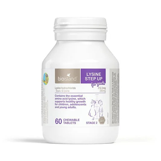 bio island lysine step up for youth (60cht)||