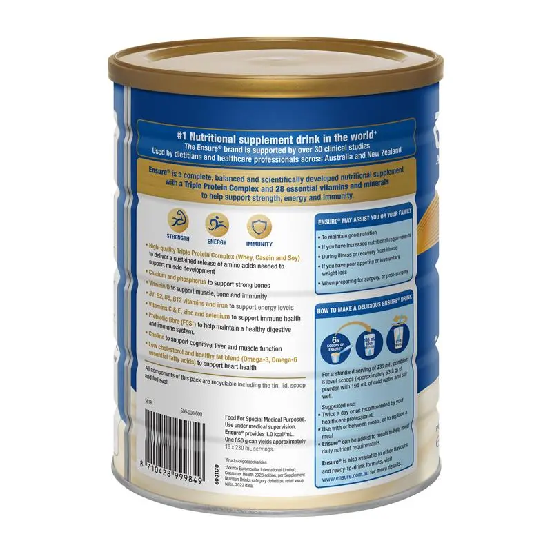abbot ensure 800g