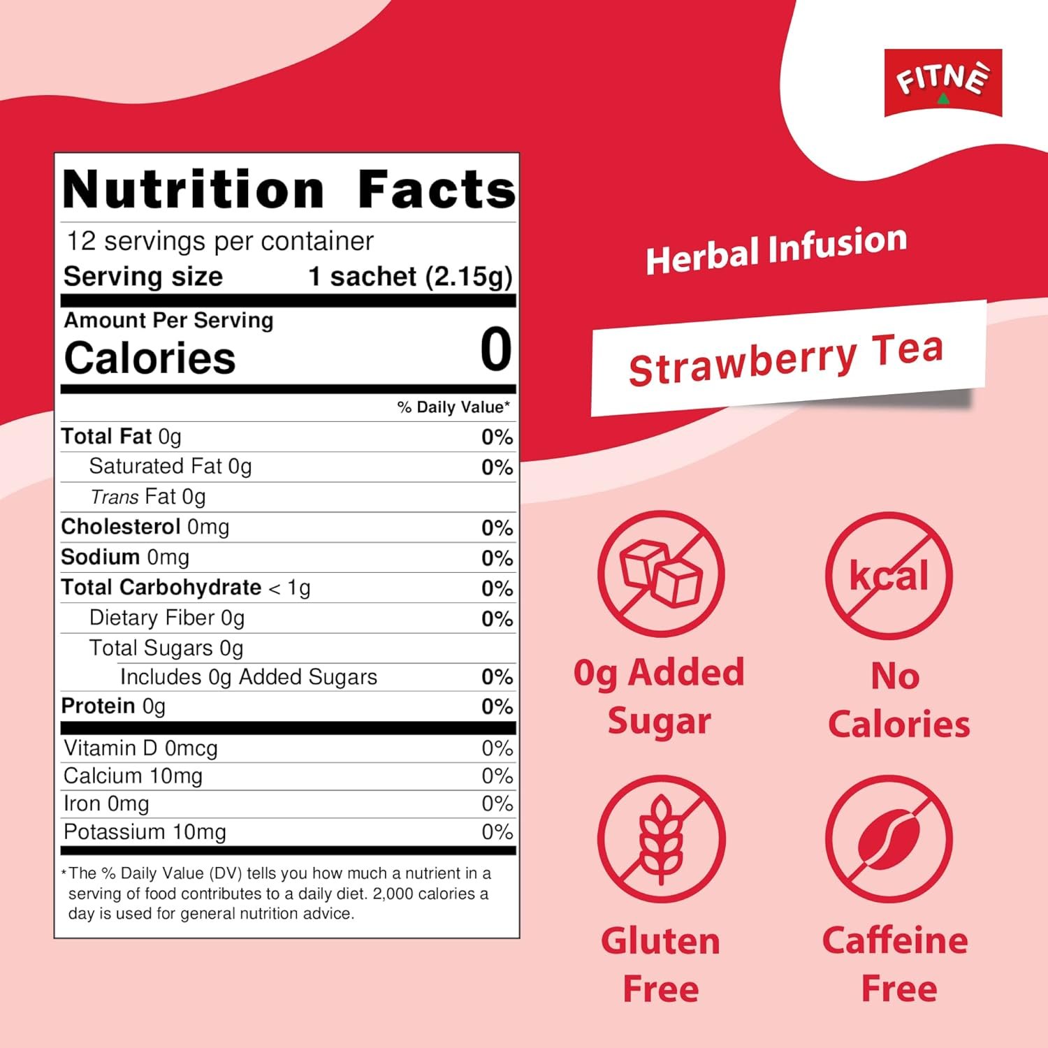 fitne herbal infusion fruity 12g
