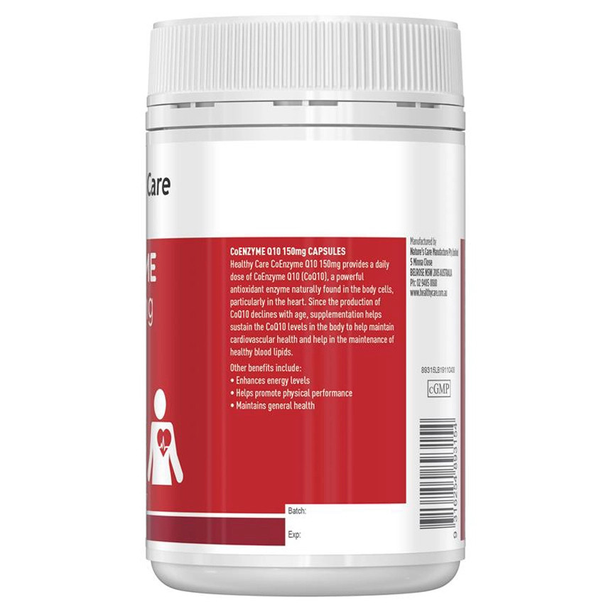 healthy care coq10 150mg 100c