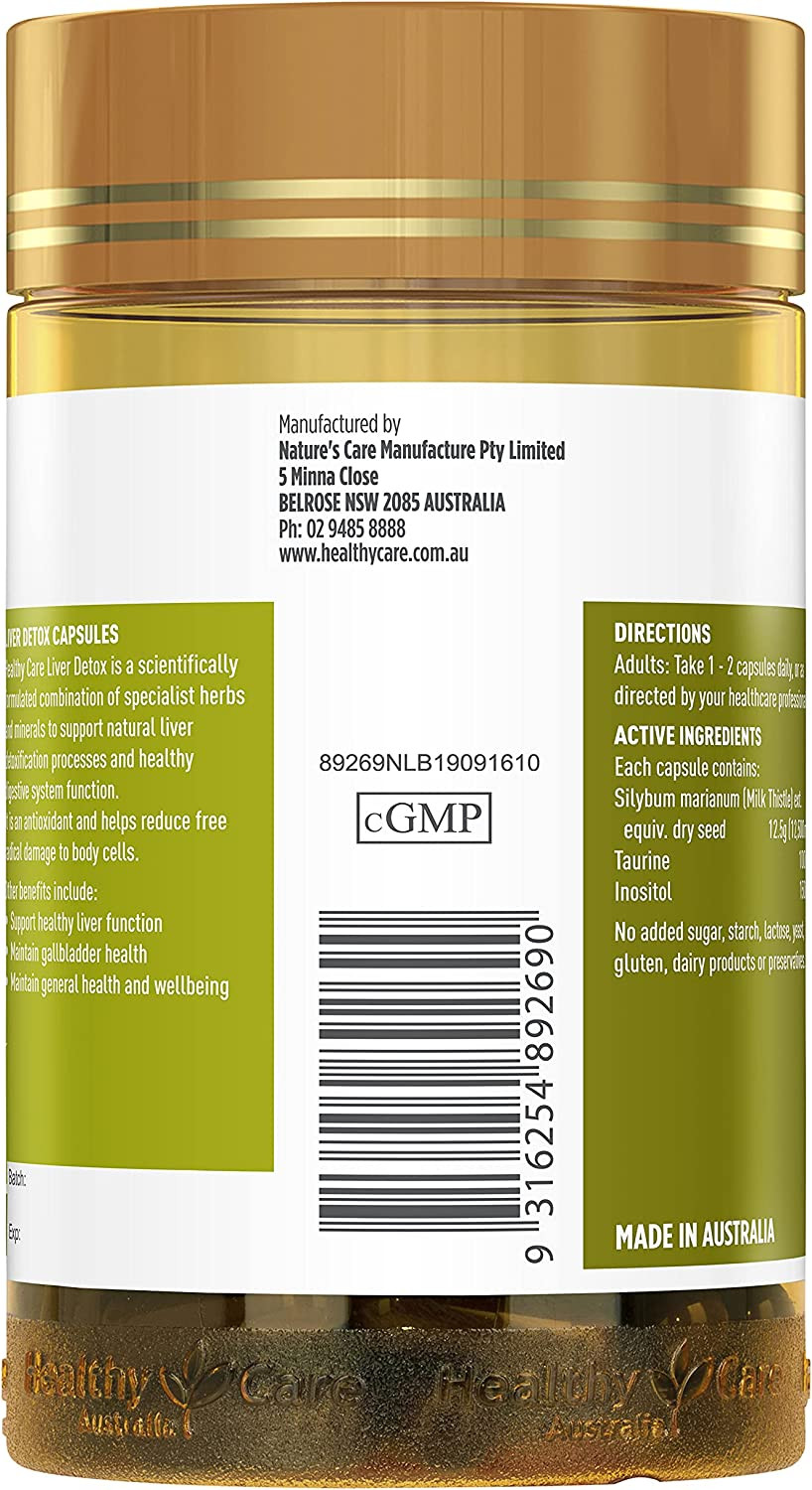 healthy care liver detox 100c