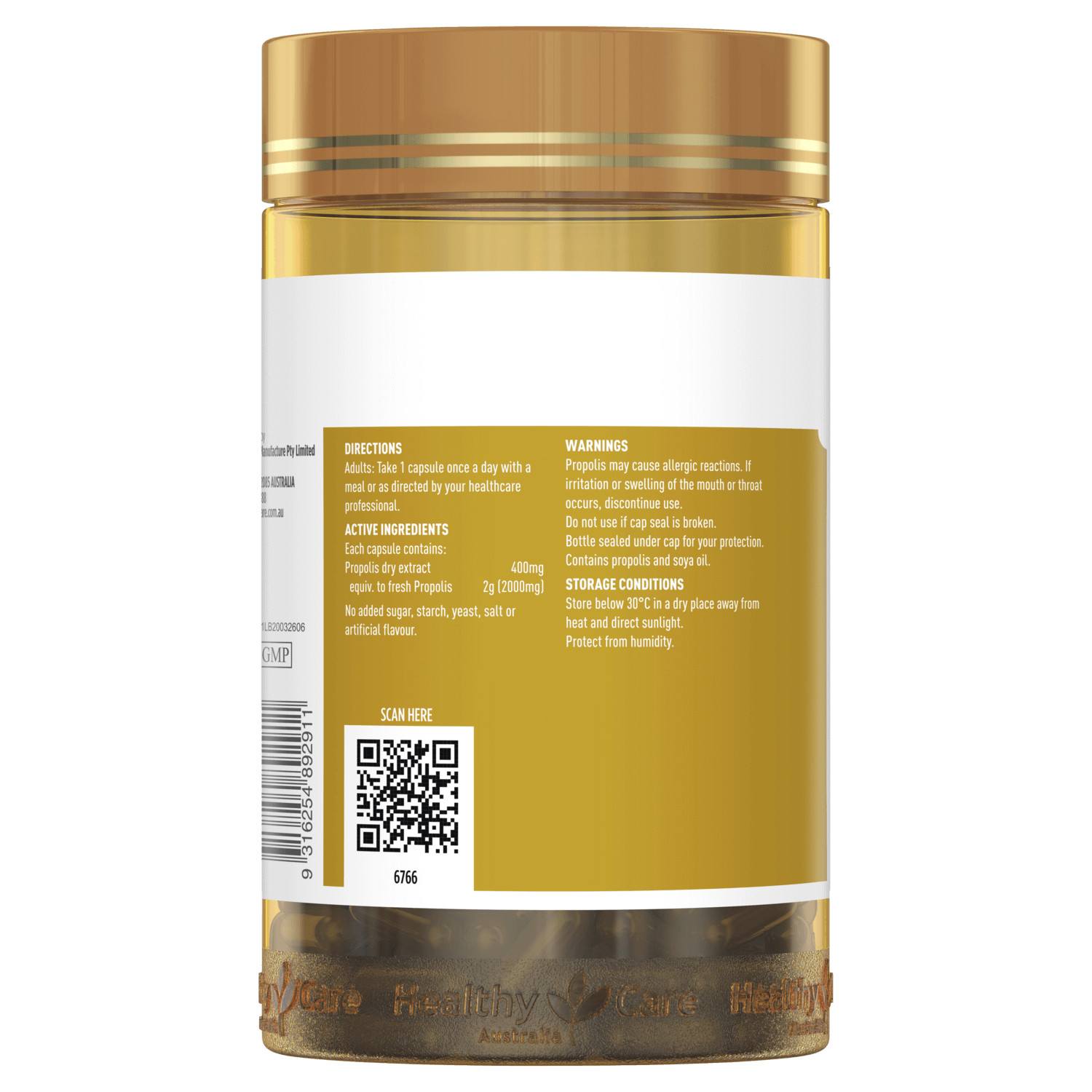 healthy care propolis 2000mg 200c