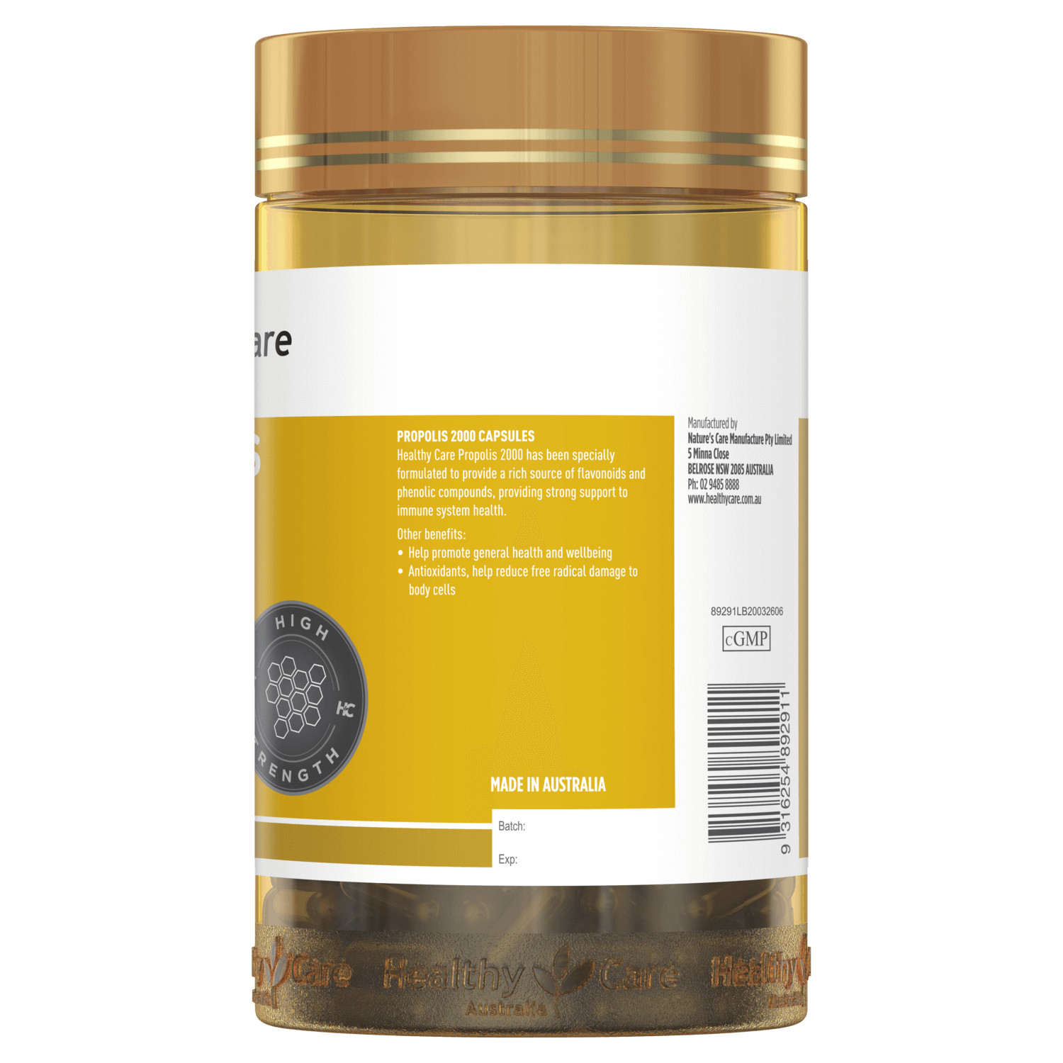 healthy care propolis 2000mg 200c