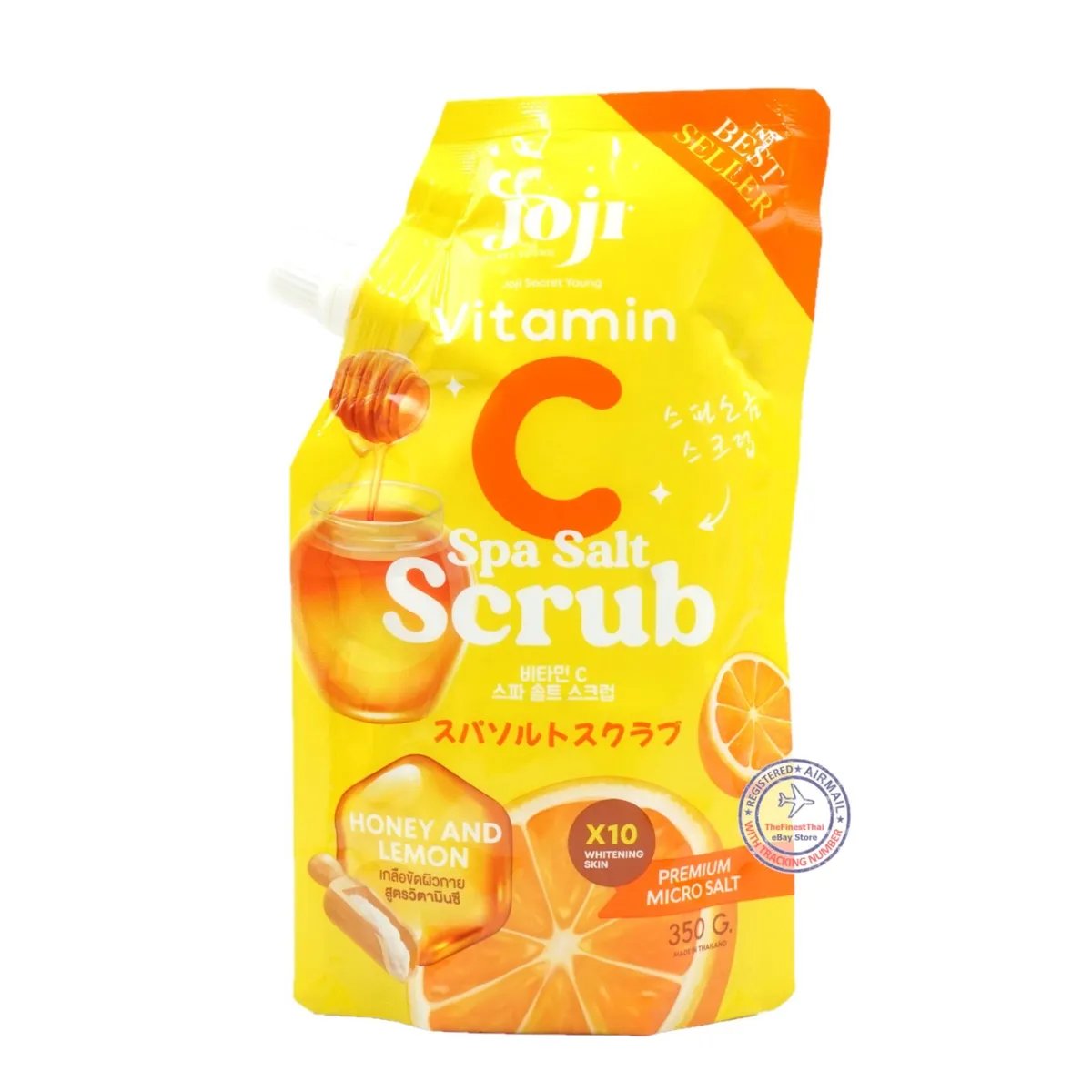 joji vit c spa salt scrub honey and lemon