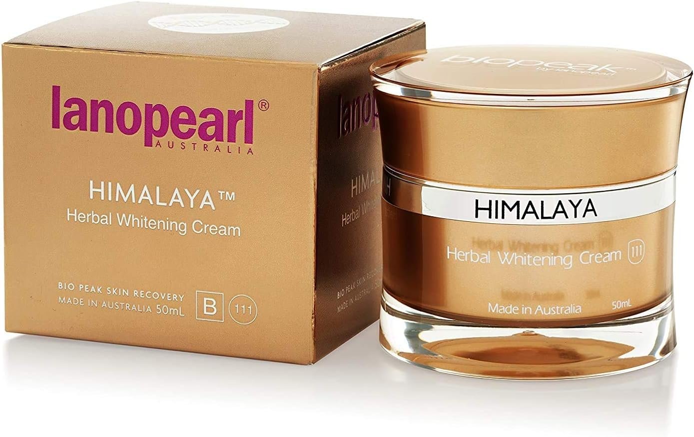 lanopearl himalaya herbal whitening cream