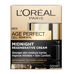loreal age perfect cell renewal midnight cream|