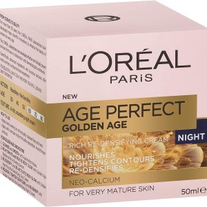 loreal age perfect golden age cream night|