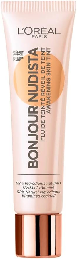 loreal bonjoue bb cream skin tint dark