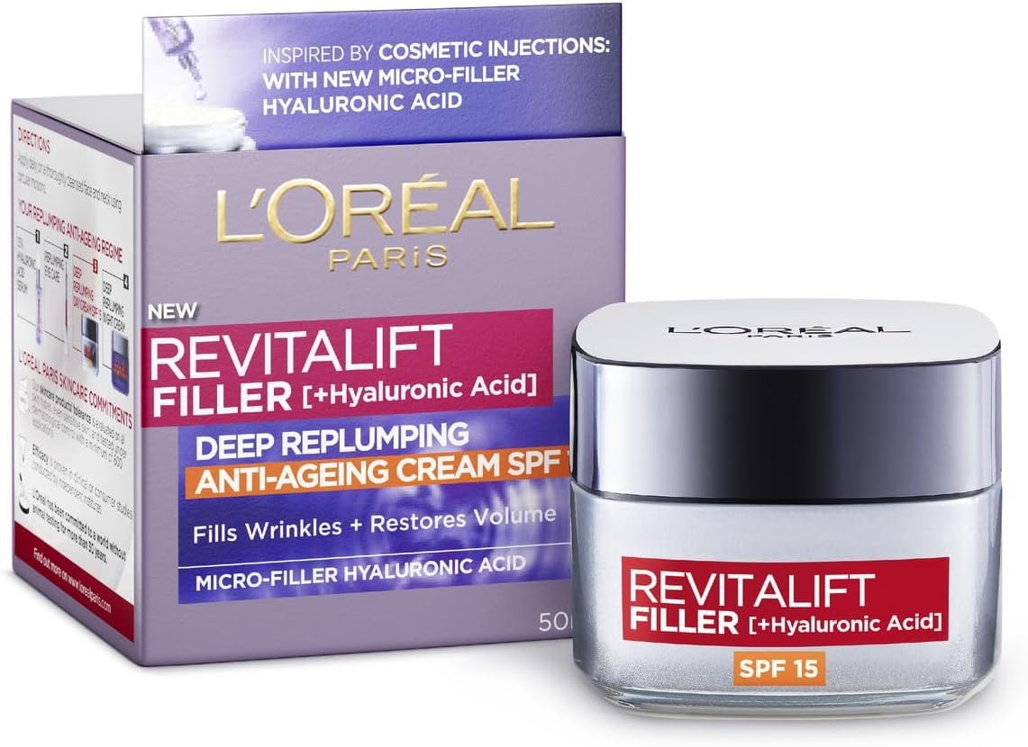 loreal revitalift filler day spf