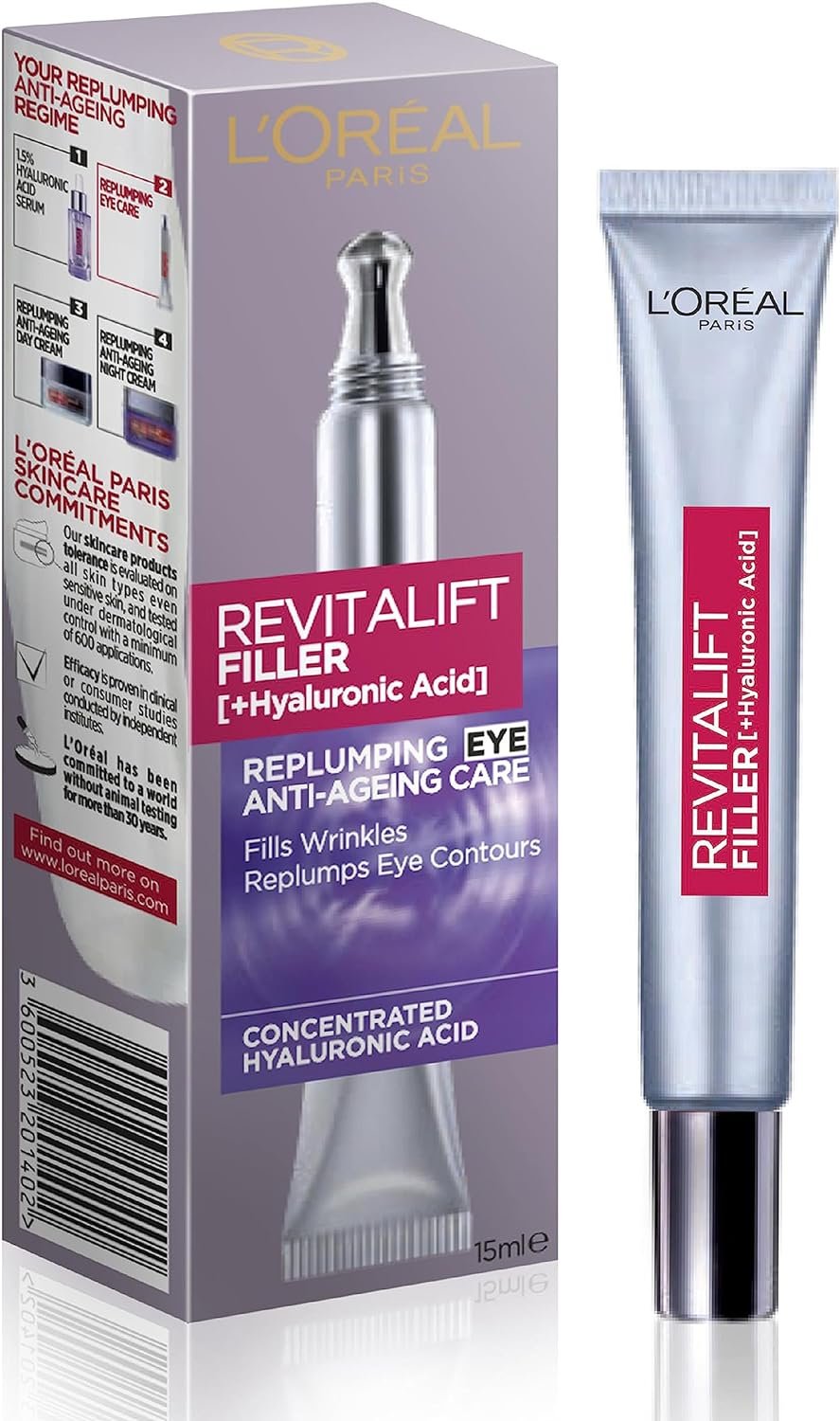loreal revitalift filler eyes care