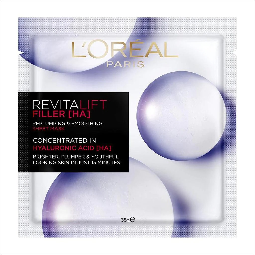 loreal revitalift filler ha mask