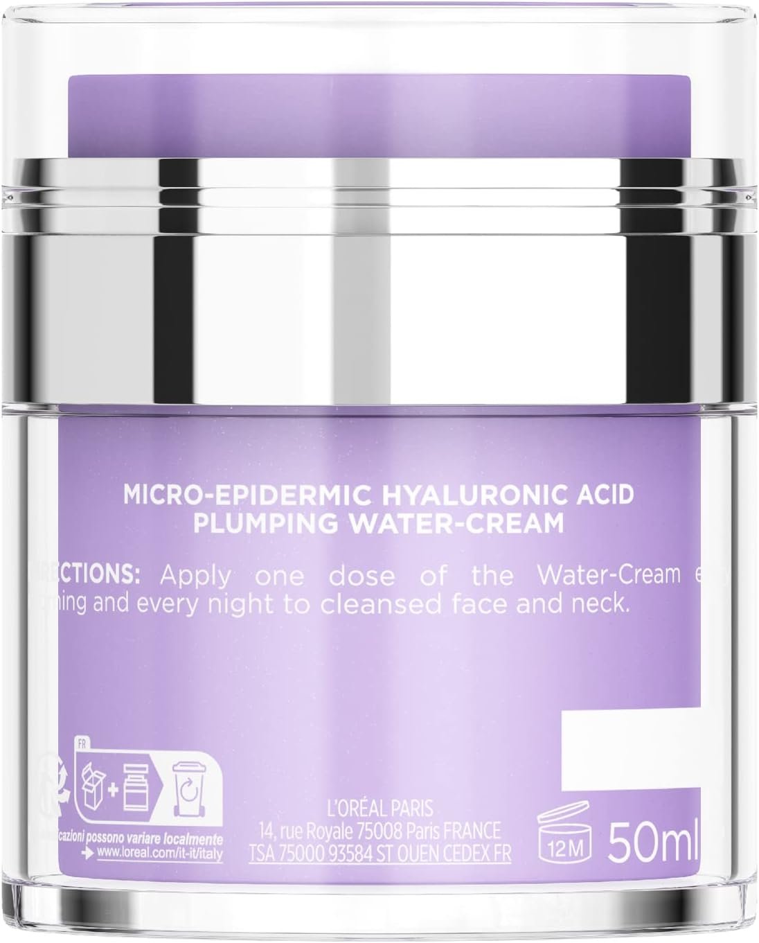 loreal revitalift filler water cream