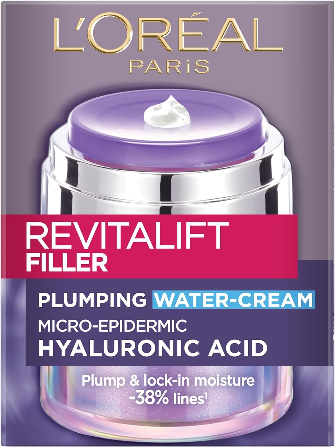 loreal revitalift filler water cream||