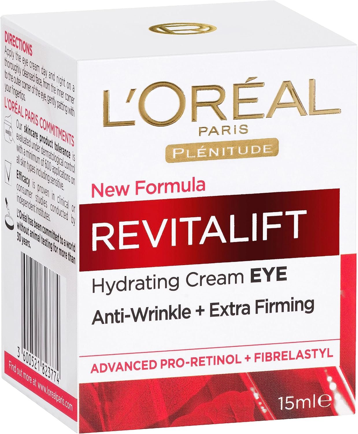 loreal revitalift hydrating cream eye|