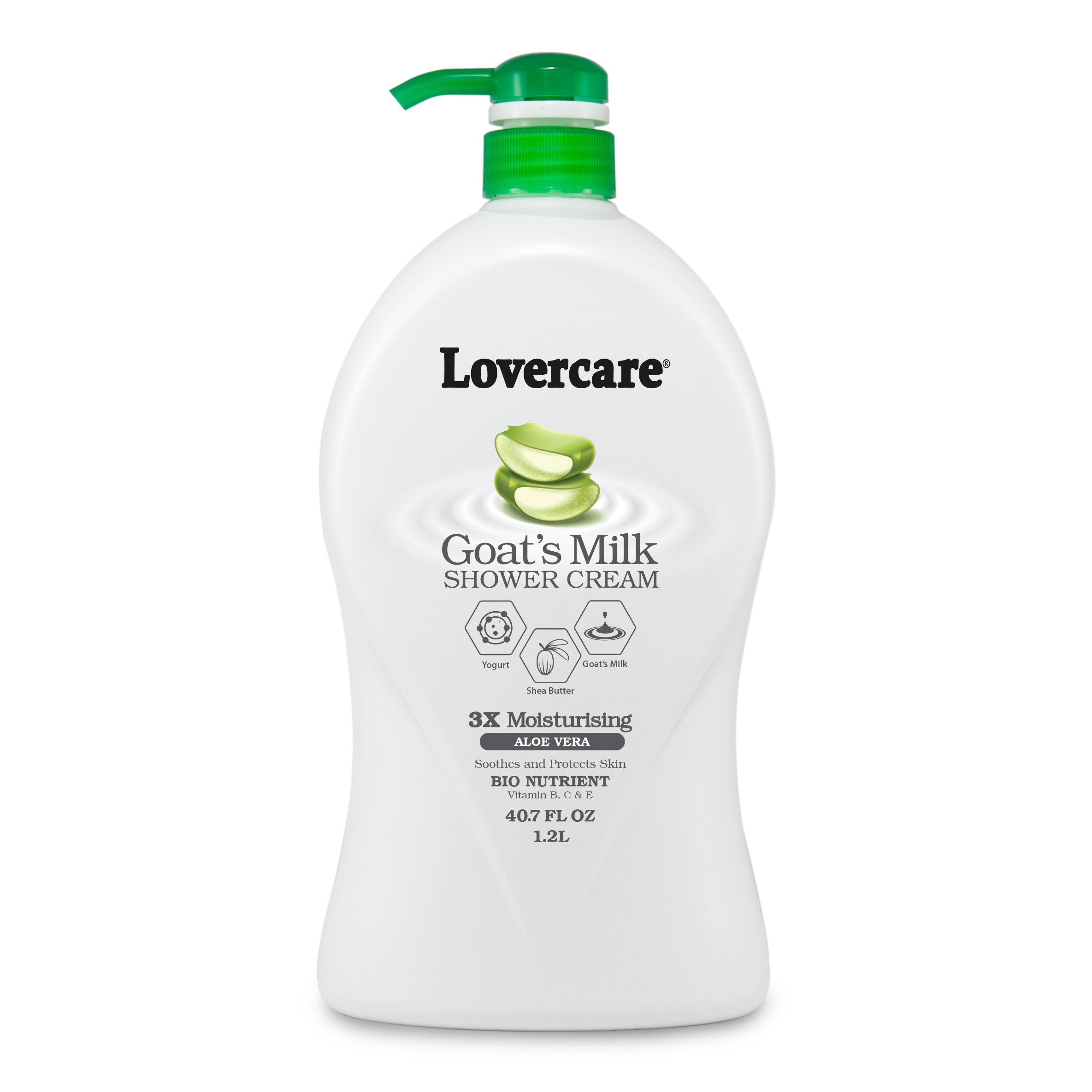 lovercare shower cream aloe vera|