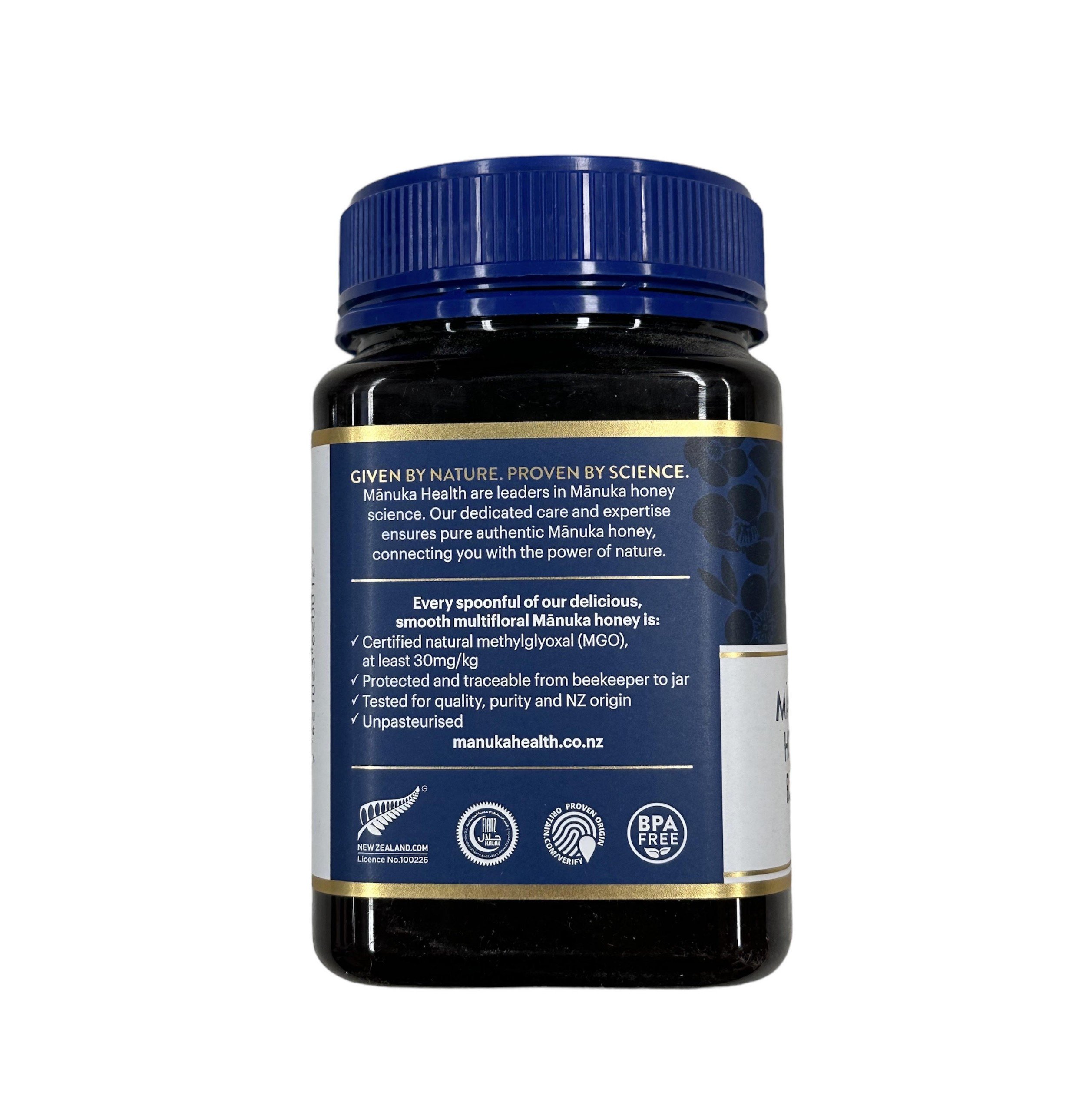 manuka health mgo30 500g (blue)