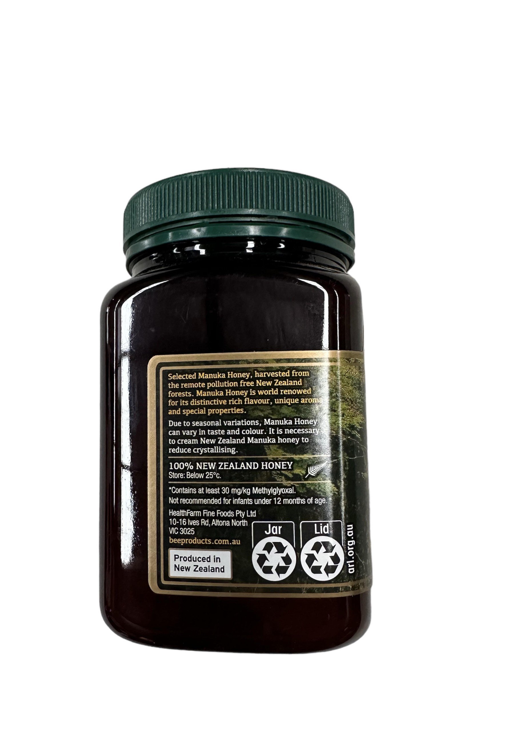manuka honey mg30 500g (green)