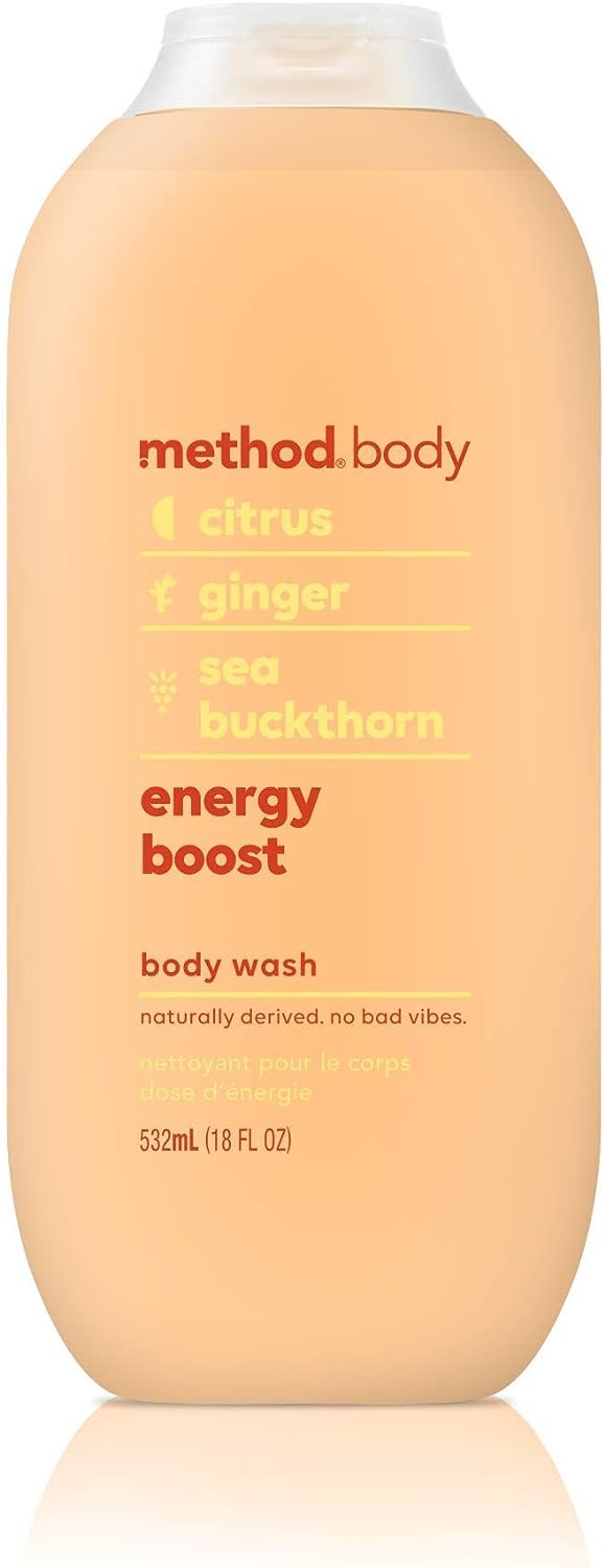 method body wash energy boost (orange)|