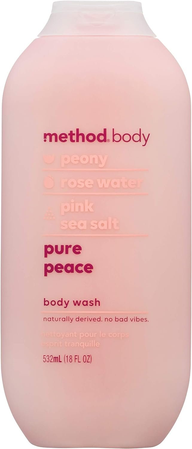 method body wash pure peace (pink)|