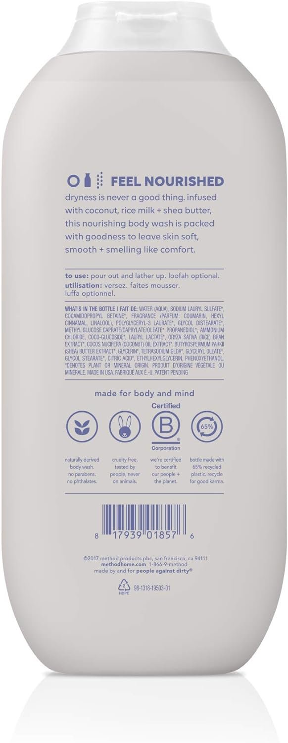 method body wash simply nourish (grey)