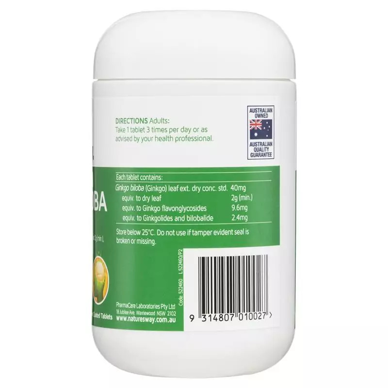 nature way ginkgo biloba 2000mg 120t