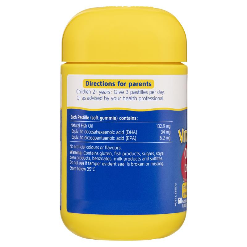 nature way kids smart vita gummies omega 3 dha fish oil 60s