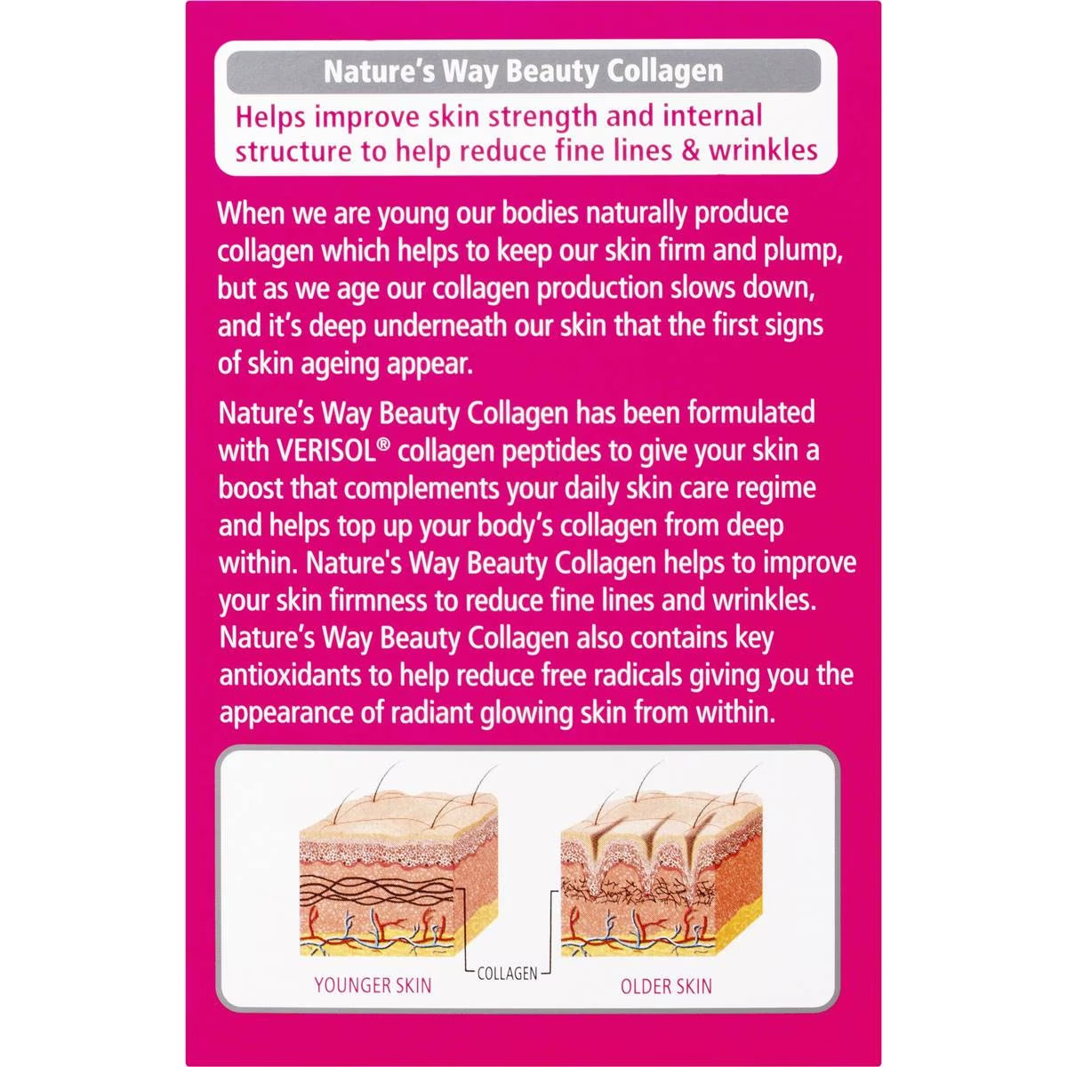 nature way beauty collagen 120t (expiry 9/26)