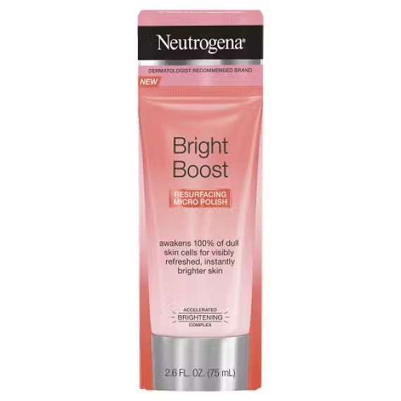 neutrogena bright boost micro polish