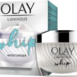 olay luminous whip active moisturiser (blue)