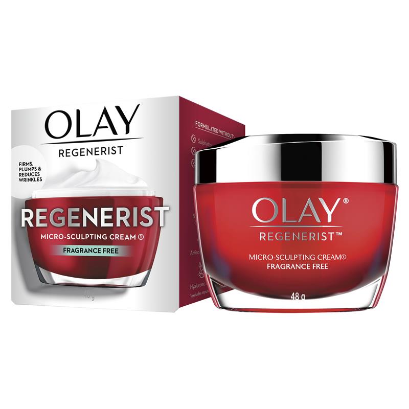 olay regenerist micro-sculpting fragrance free cream