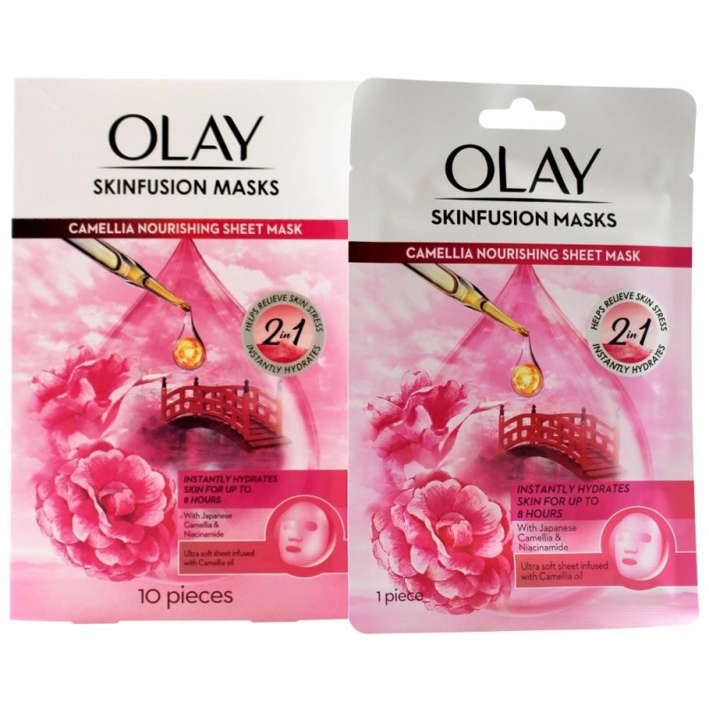 olay skinfusion masks