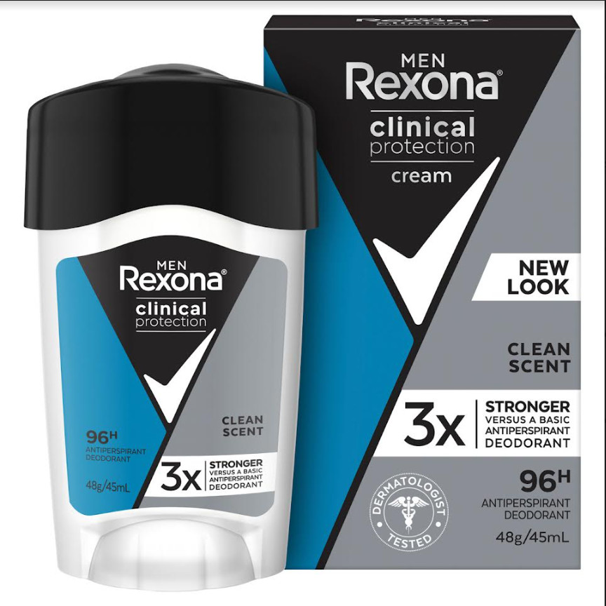 rexona lăn nách cream clean scent (blue đậm)|