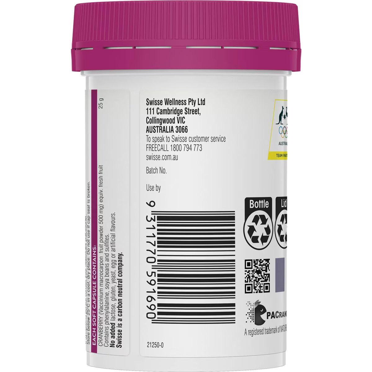 swisse high strength cranberry (30t)