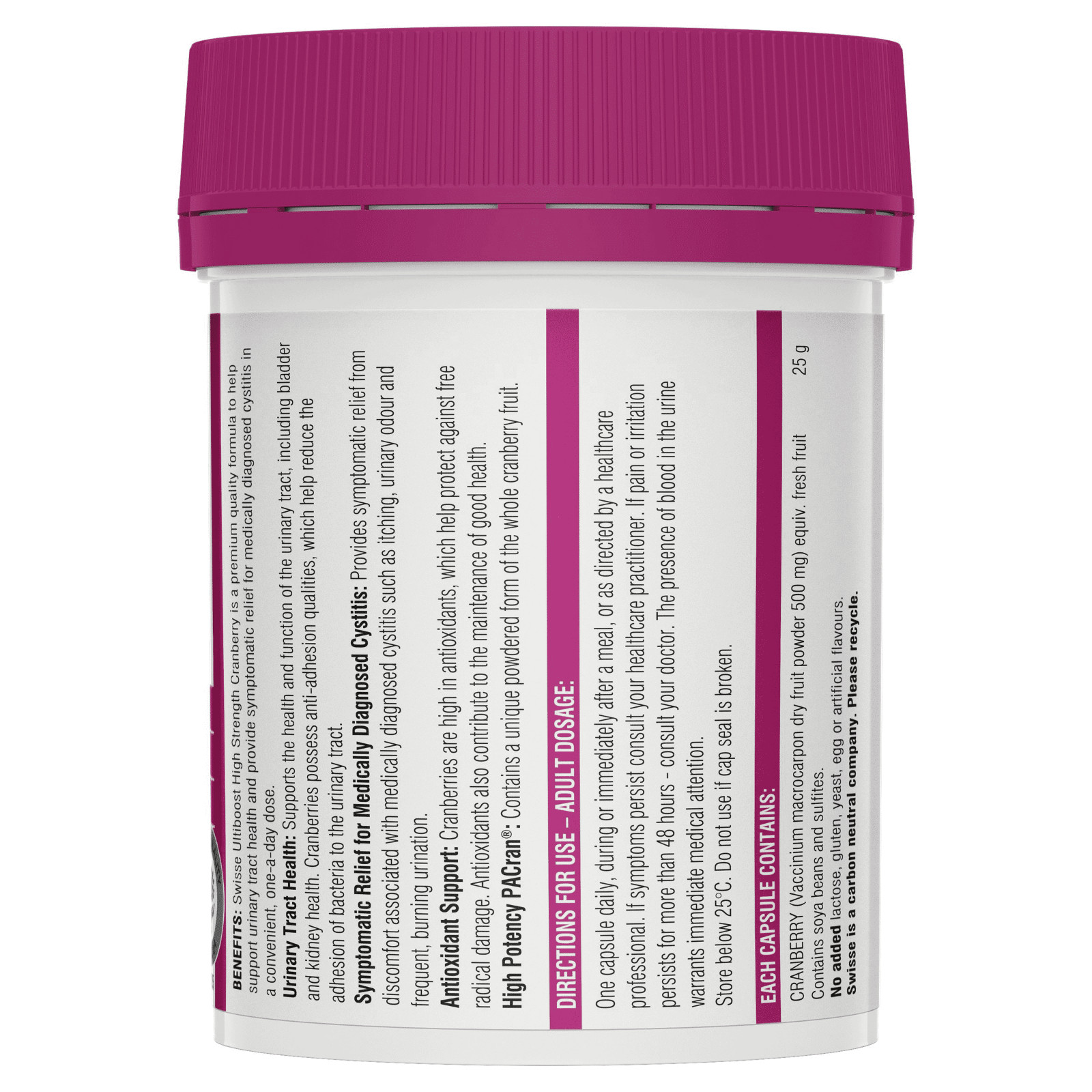 swisse high strength cranberry (90t)