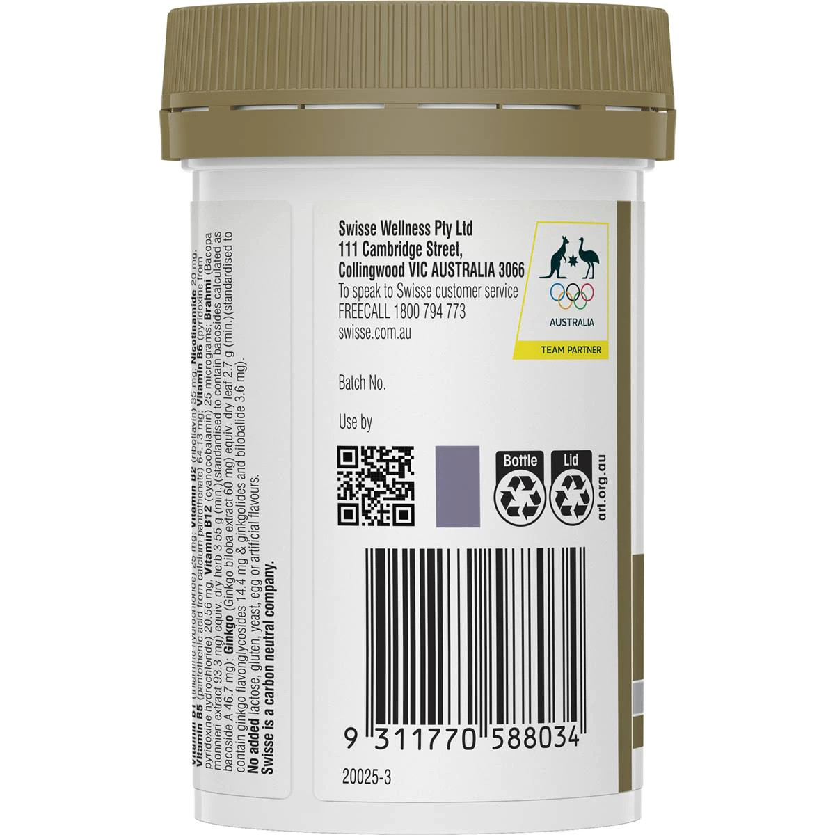swisse memory and focus 50t