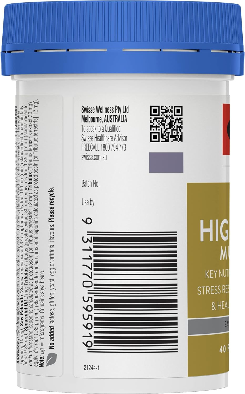 swisse men high potency multivitamin