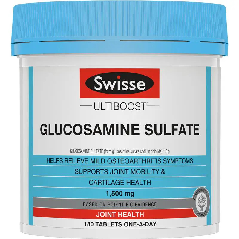 swisse glucosamin sulfate 1500mg 180t||